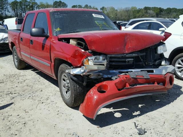 2GTEC13T751204461 - 2005 GMC NEW SIERRA RED photo 1