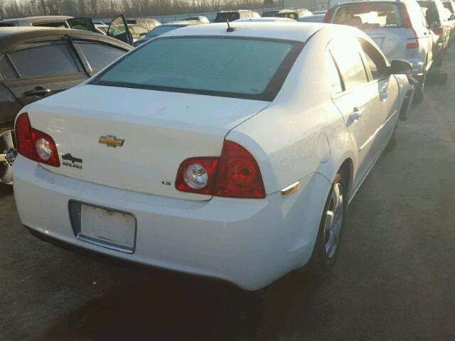 1G1ZG57B084256238 - 2008 CHEVROLET MALIBU LS WHITE photo 4