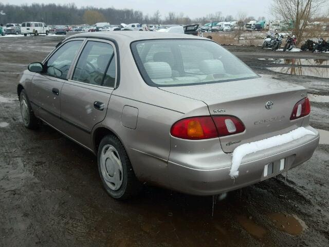 2T1BR12E7YC378685 - 2000 TOYOTA COROLLA VE TAN photo 3