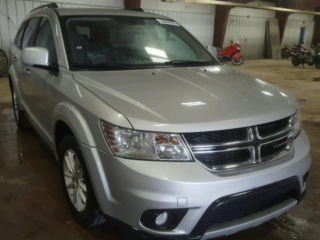 3C4PDCBGXDT691366 - 2013 DODGE JOURNEY SX SILVER photo 1