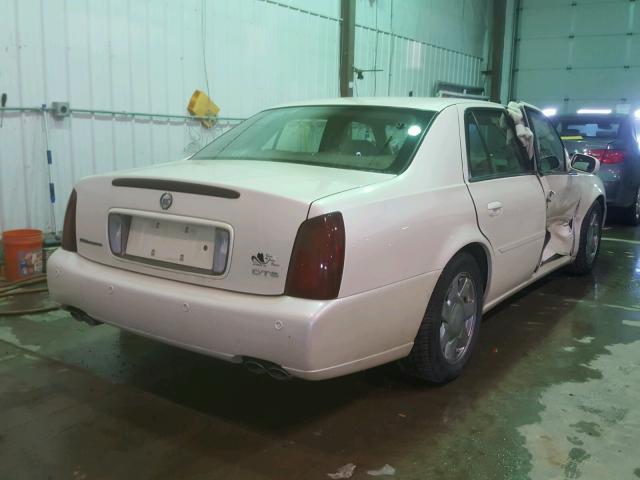 1G6KF57961U222323 - 2001 CADILLAC DEVILLE DT WHITE photo 4