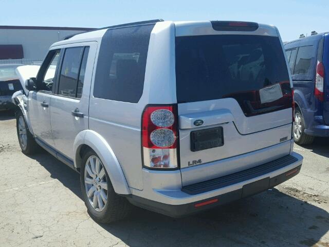 SALAG2D42DA656685 - 2013 LAND ROVER LR4 HSE SILVER photo 3