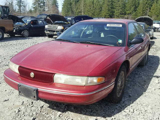 2C3HC56F3VH555535 - 1997 CHRYSLER LHS MAROON photo 2