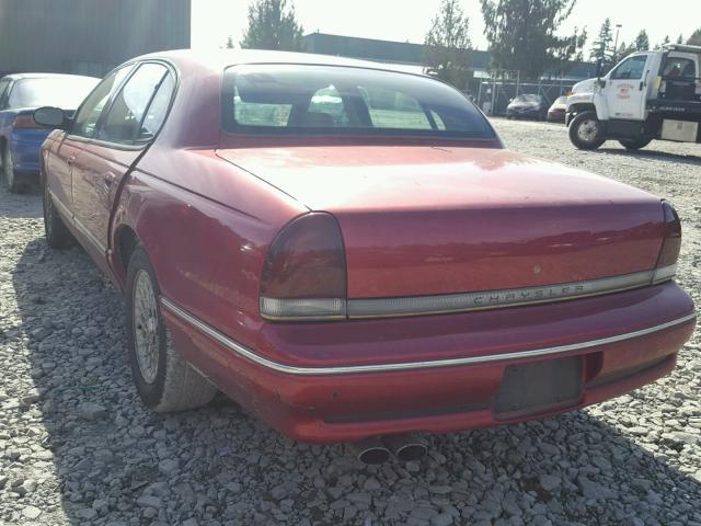 2C3HC56F3VH555535 - 1997 CHRYSLER LHS MAROON photo 3