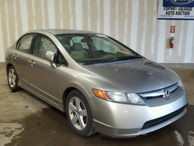 1HGFA16836L069963 - 2006 HONDA CIVIC EX TAN photo 1