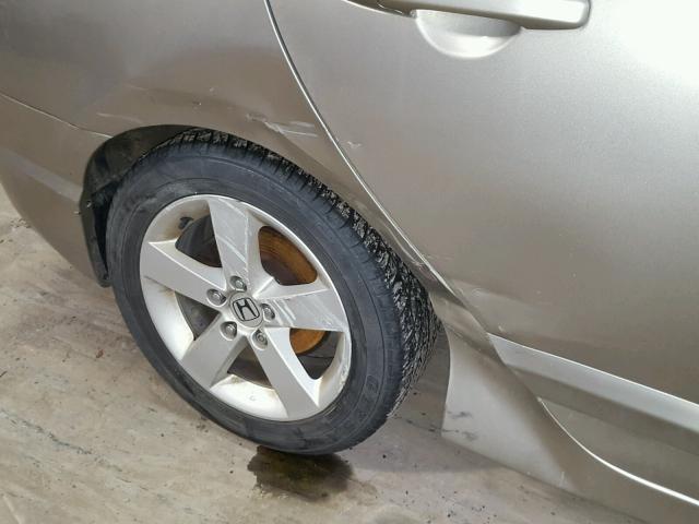 1HGFA16836L069963 - 2006 HONDA CIVIC EX Qəhvəyi foto 9