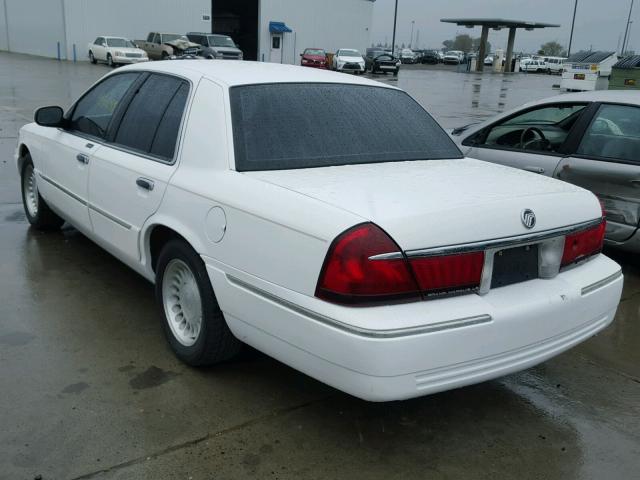 2MEFM75W5XX734101 - 1999 MERCURY GRAND MARQ WHITE photo 3