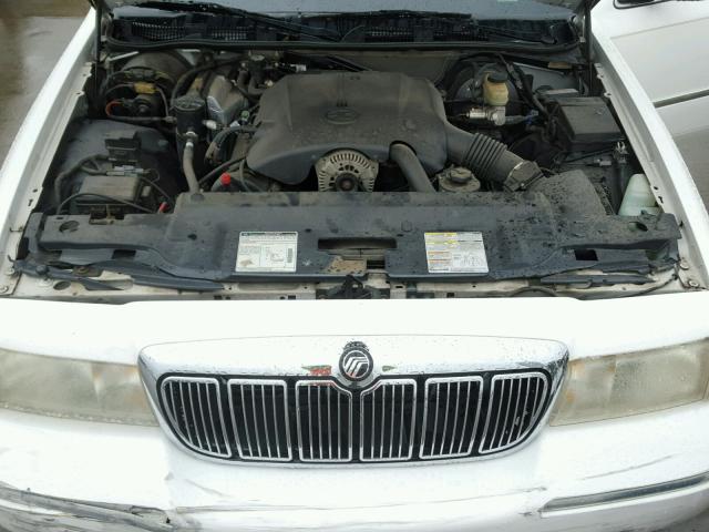 2MEFM75W5XX734101 - 1999 MERCURY GRAND MARQ WHITE photo 7