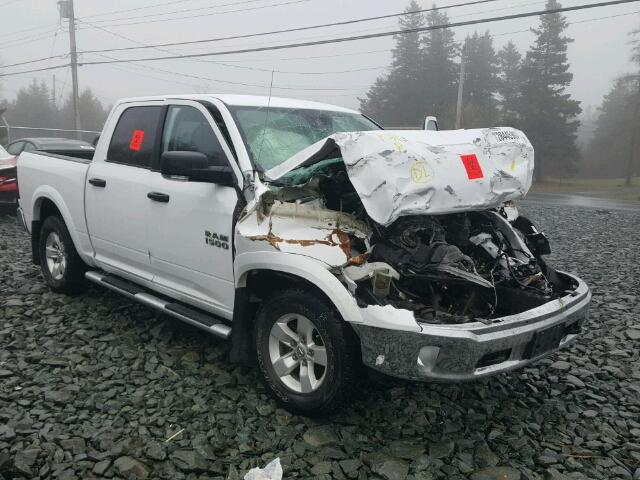 1C6RR7LT0FS609248 - 2015 RAM 1500 SLT WHITE photo 1