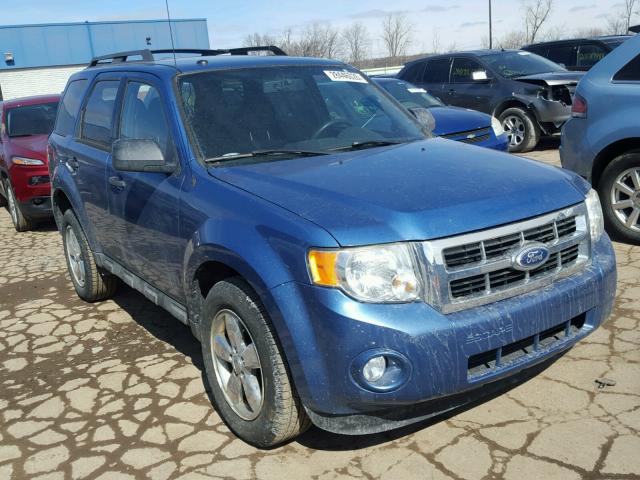 1FMCU0D79AKB91475 - 2010 FORD ESCAPE XLT BLUE photo 1