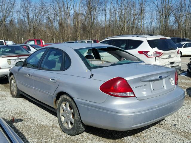 1FAFP56U96A252013 - 2006 FORD TAURUS SEL SILVER photo 3