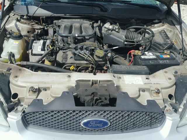 1FAFP56U96A252013 - 2006 FORD TAURUS SEL SILVER photo 7