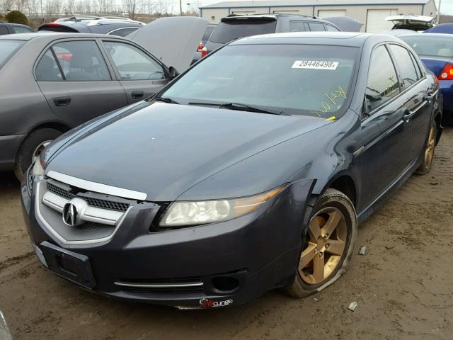 19UUA66257A039098 - 2007 ACURA TL GRAY photo 2