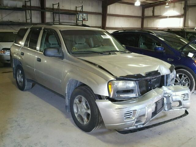 1GNDT13S972100129 - 2007 CHEVROLET TRAILBLAZE SILVER photo 1