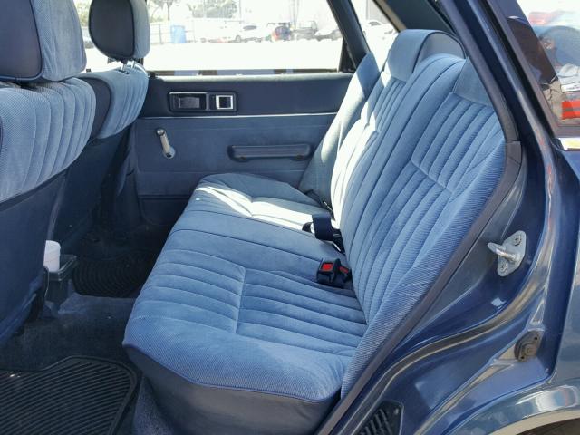 JT2SV12E8G6007075 - 1986 TOYOTA CAMRY DLX BLUE photo 6