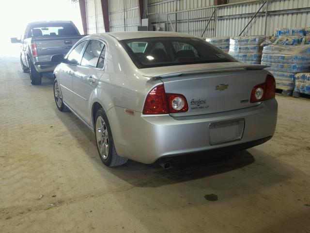 1G1ZC5E04AF309899 - 2010 CHEVROLET MALIBU 1LT SILVER photo 3