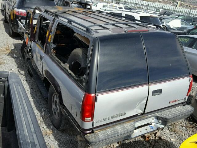 1GKFK16R7VJ757919 - 1997 GMC SUBURBAN K TWO TONE photo 3