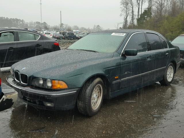 WBADD6322VBW11243 - 1997 BMW 528 I AUTO GREEN photo 2