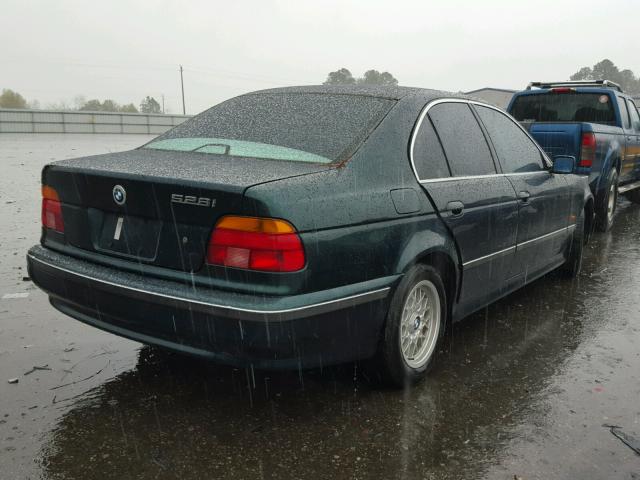 WBADD6322VBW11243 - 1997 BMW 528 I AUTO GREEN photo 4