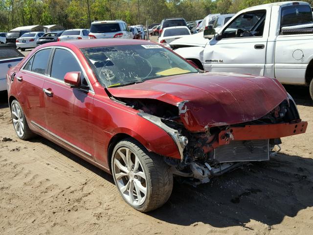 1G6AC5SX2E0168428 - 2014 CADILLAC ATS PERFOR MAROON photo 1