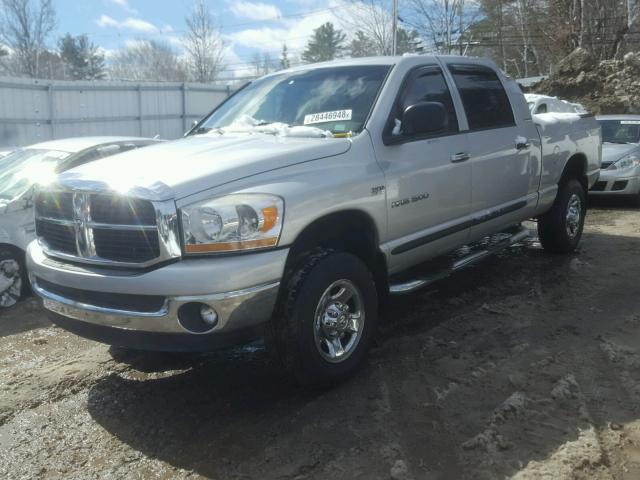 3D7KS19D26G182633 - 2006 DODGE RAM 1500 GRAY photo 2