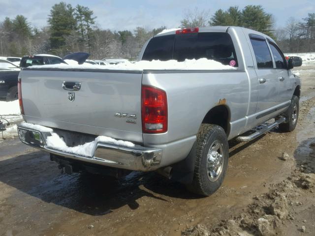 3D7KS19D26G182633 - 2006 DODGE RAM 1500 GRAY photo 4