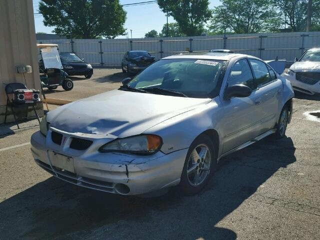 1G2NF52E54M502158 - 2004 PONTIAC GRAND AM S Gümüş foto 2