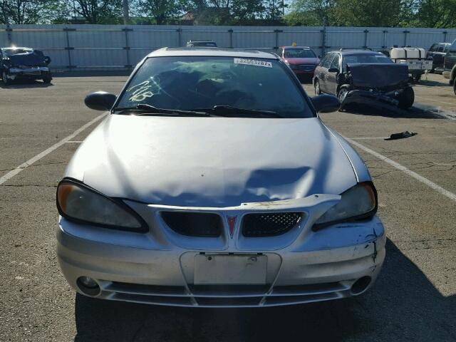 1G2NF52E54M502158 - 2004 PONTIAC GRAND AM S Gümüş foto 9