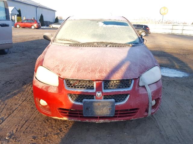 1B3EL46R15N686684 - 2005 DODGE STRATUS SX RED photo 10