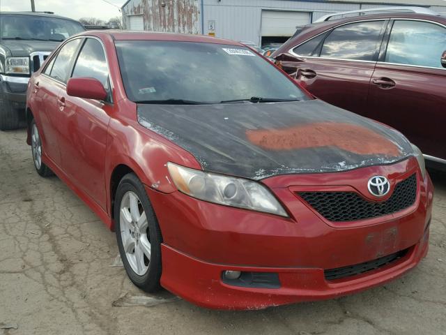 4T1BE46K47U158169 - 2007 TOYOTA CAMRY NEW RED photo 1