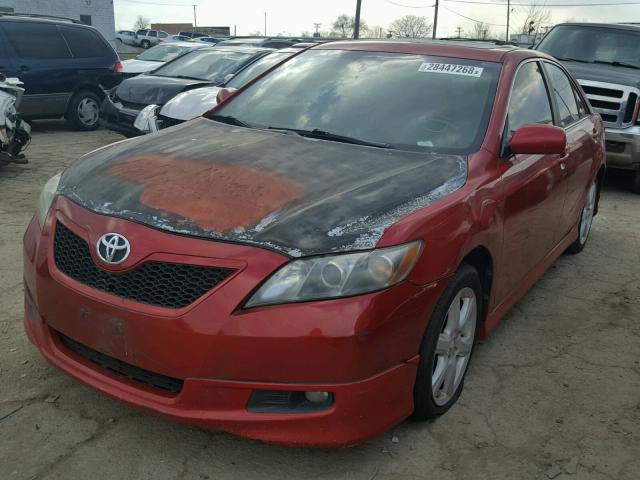 4T1BE46K47U158169 - 2007 TOYOTA CAMRY NEW RED photo 2