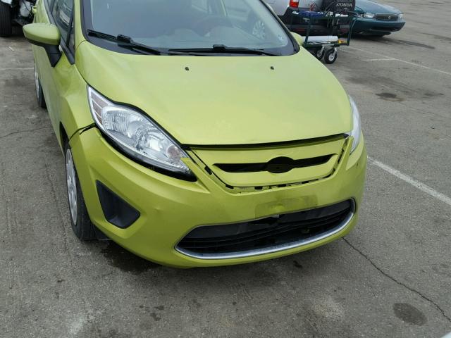 3FADP4EJ6BM233103 - 2011 FORD FIESTA SE GREEN photo 9