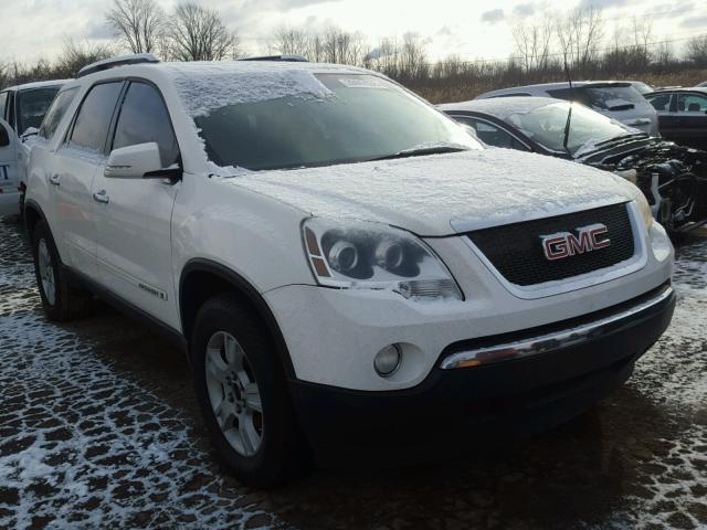 1GKER33747J116350 - 2007 GMC ACADIA SLT WHITE photo 1