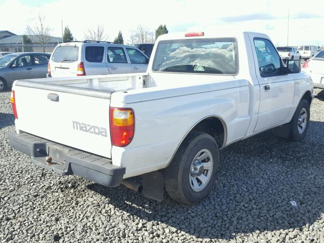 4F4YR12D17PM01449 - 2007 MAZDA B2300 WHITE photo 4