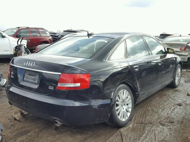 WAUDH74F66N159860 - 2006 AUDI A6 3.2 QUA BLACK photo 4