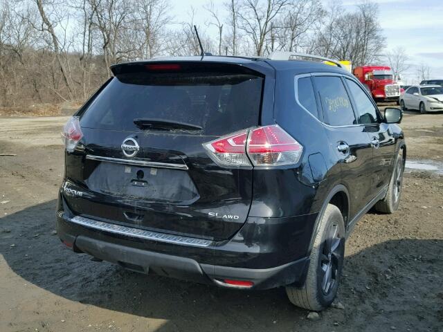 5N1AT2MV2GC765793 - 2016 NISSAN ROGUE S BLACK photo 4