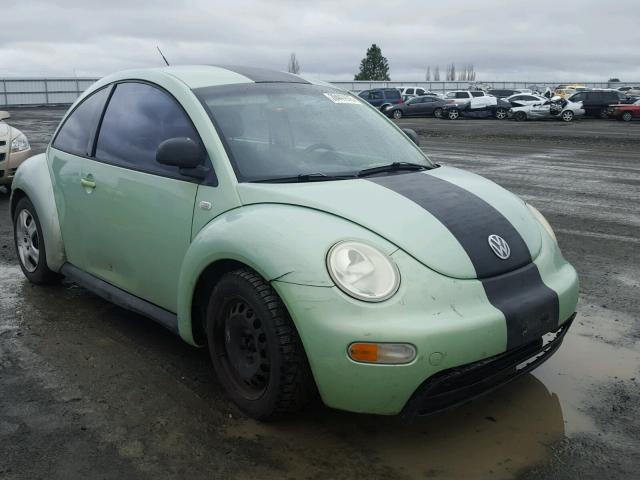 3VWBA21C1XM451744 - 1999 VOLKSWAGEN NEW BEETLE 绿色 照片 1