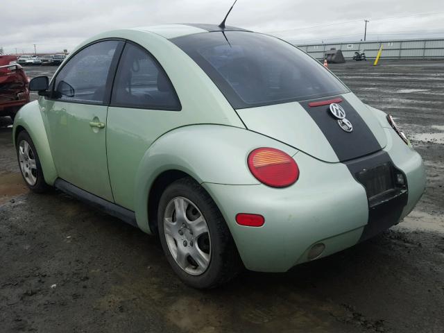 3VWBA21C1XM451744 - 1999 VOLKSWAGEN NEW BEETLE GREEN photo 3