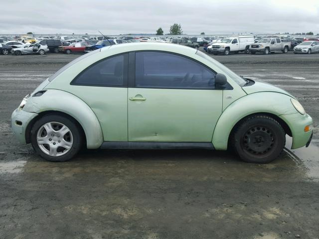 3VWBA21C1XM451744 - 1999 VOLKSWAGEN NEW BEETLE GREEN photo 9