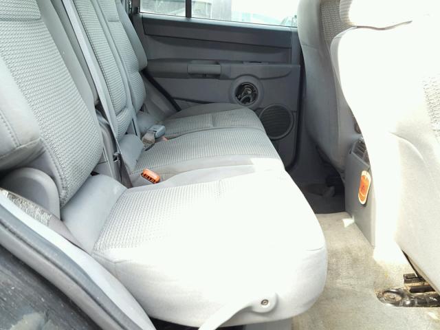 1J8HG48KX6C244363 - 2006 JEEP COMMANDER შავი ფოტო 6