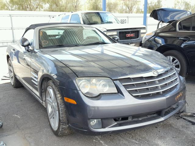 1C3AN65L85X045024 - 2005 CHRYSLER CROSSFIRE GRAY photo 1