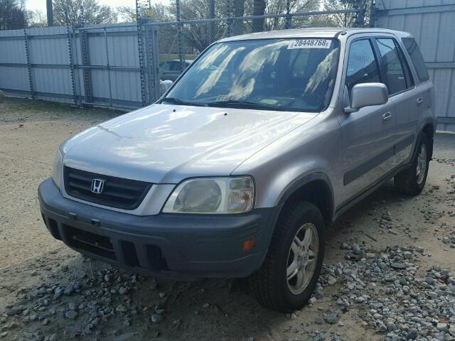 JHLRD186X1C007910 - 2001 HONDA CR-V EX SILVER photo 2