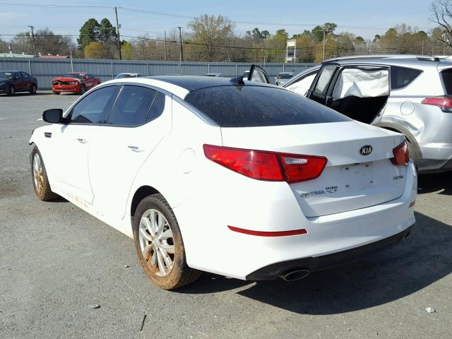 5XXGN4A73FG412990 - 2015 KIA OPTIMA EX WHITE photo 3