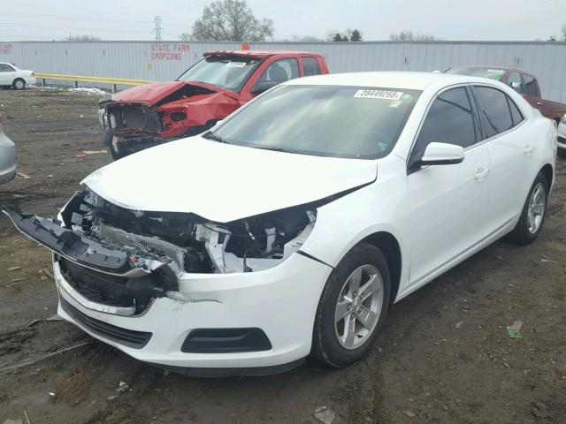 1G11C5SL0FF173323 - 2015 CHEVROLET MALIBU 1LT WHITE photo 2