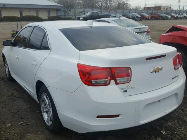 1G11C5SL0FF173323 - 2015 CHEVROLET MALIBU 1LT WHITE photo 3