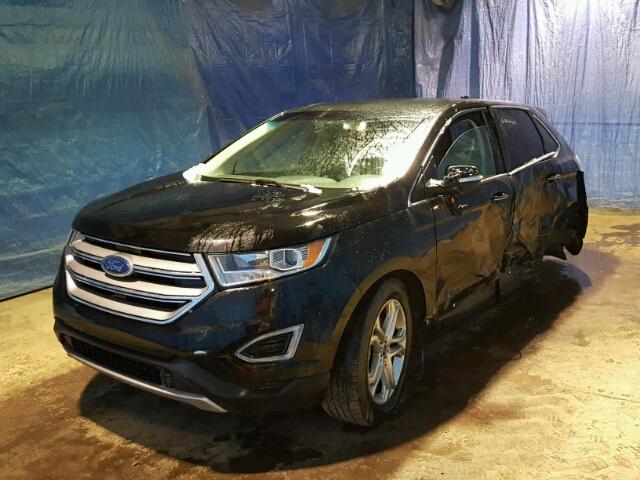 2FMPK4K99HBB90334 - 2017 FORD EDGE TITAN BLACK photo 2