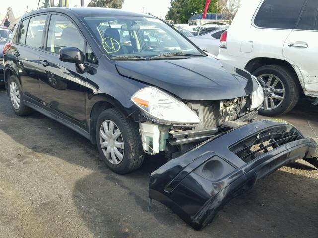 3N1BC1CP0AL376543 - 2010 NISSAN VERSA S BLACK photo 1