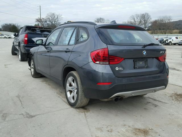 WBAVM1C54EVW54711 - 2014 BMW X1 SDRIVE2 GRAY photo 3