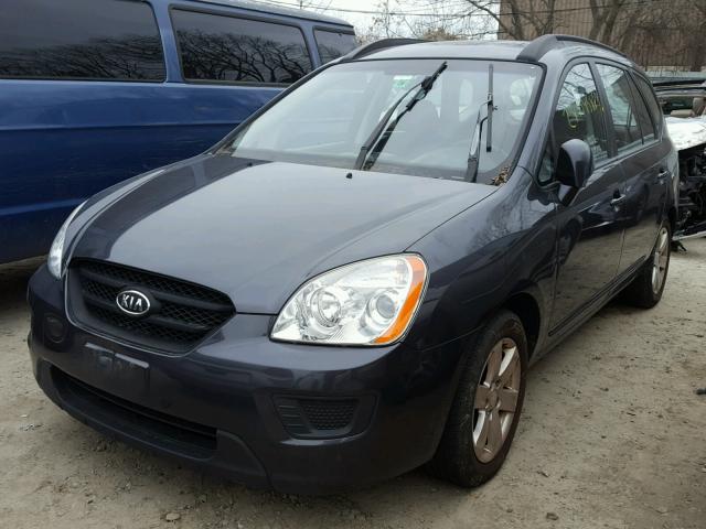 KNAFG525687173100 - 2008 KIA RONDO BASE GRAY photo 2