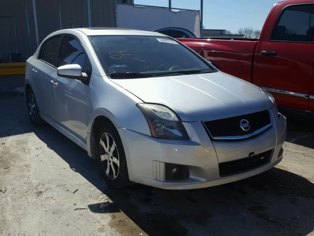 3N1AB6AP0CL688721 - 2012 NISSAN SENTRA 2.0 SILVER photo 1